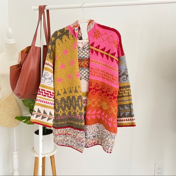 Free People NWT Canyon Vibes Knit Cardigan SZ XS/S - Picture 4 of 13